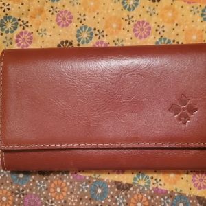 Patricia Nash Wallet, Cognac/Brown ***Brand New***